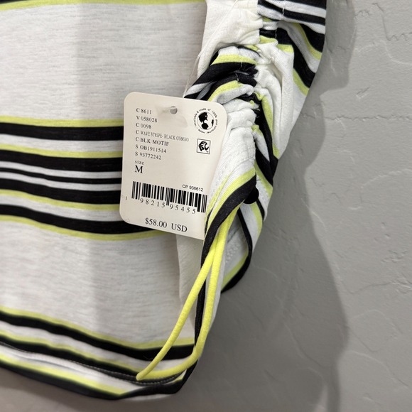 NWT FP Movement Stripe Sport Mode Muscle Tank T-Shirt‎ - Picture 6 of 7